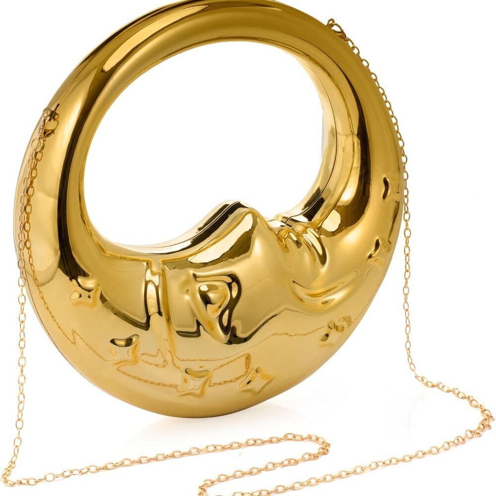 Stylish Acrylic Evening Clutch with Ample Storage - Ideal for Any Celebration